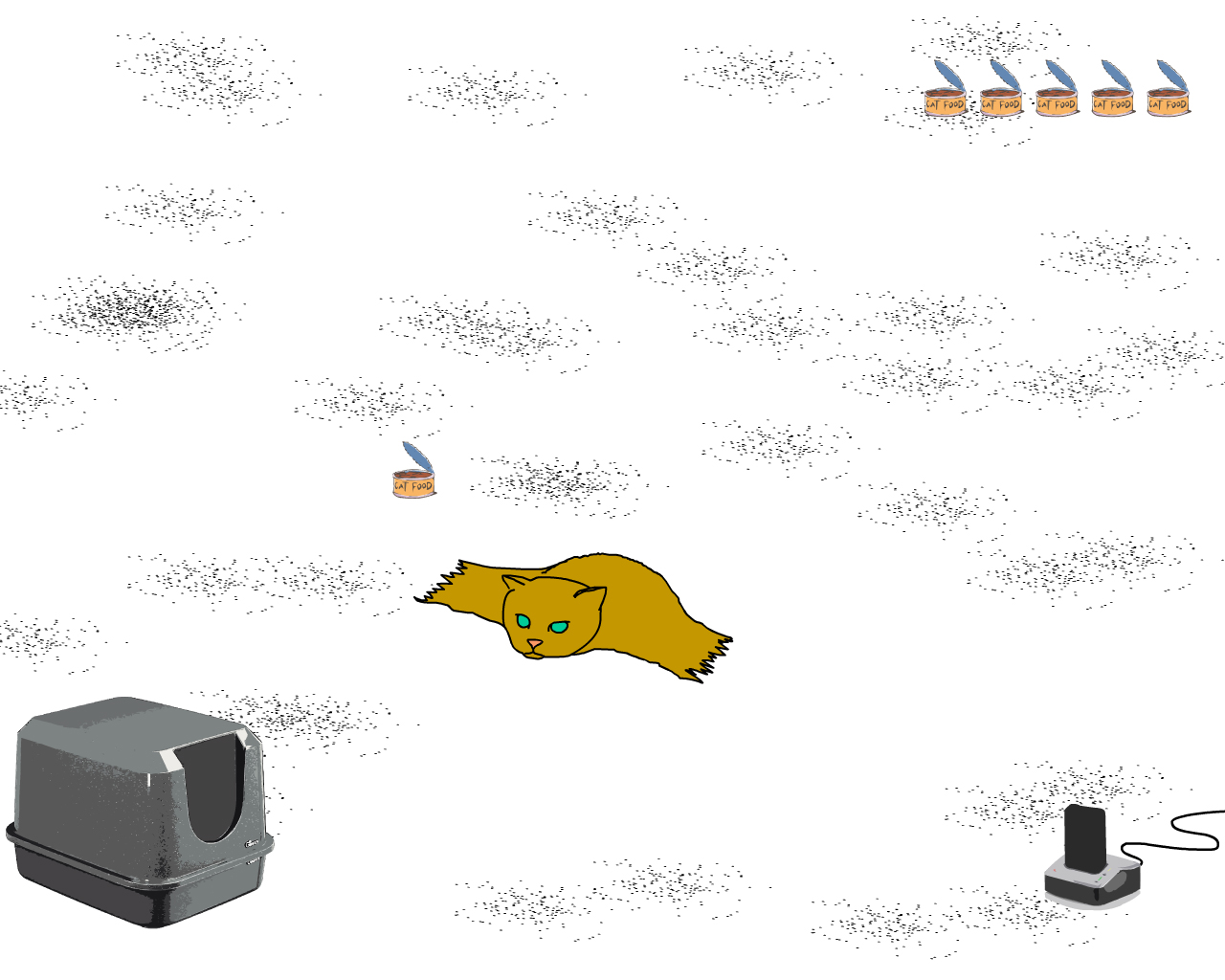 Vacuum Cleaner Cat